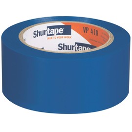 Shurtape VP 410 Colored Line Set and Marking Tape/Floor Tape, Meets OSHA Color-Coding, Dark Blue, 50mm x 33 Meter Roll, 24-Pack (202836)