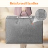 Lifewit 105L Comforter Storage Bag, 2 Pack Folable Storage Bins