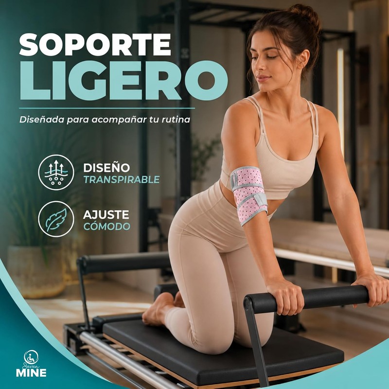 SEVEN MINE Codera para Codo de Tenista y Tendinitis SM-EB-02
