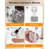 Smoothie Blender and Grinder Combo, 10-Piece Blenders Shakes