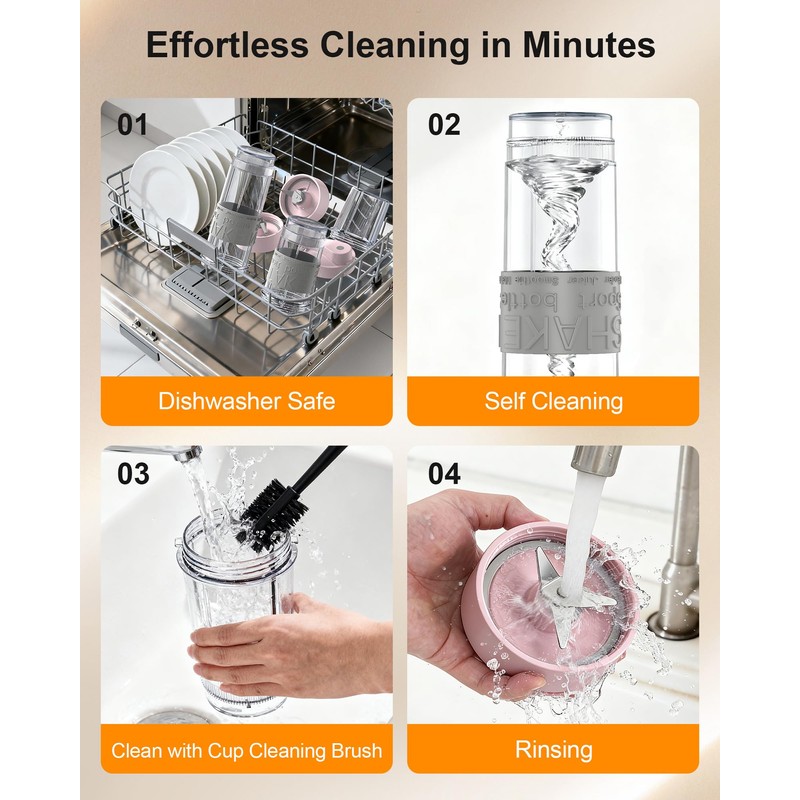 Smoothie Blender and Grinder Combo, 10-Piece Blenders Shakes