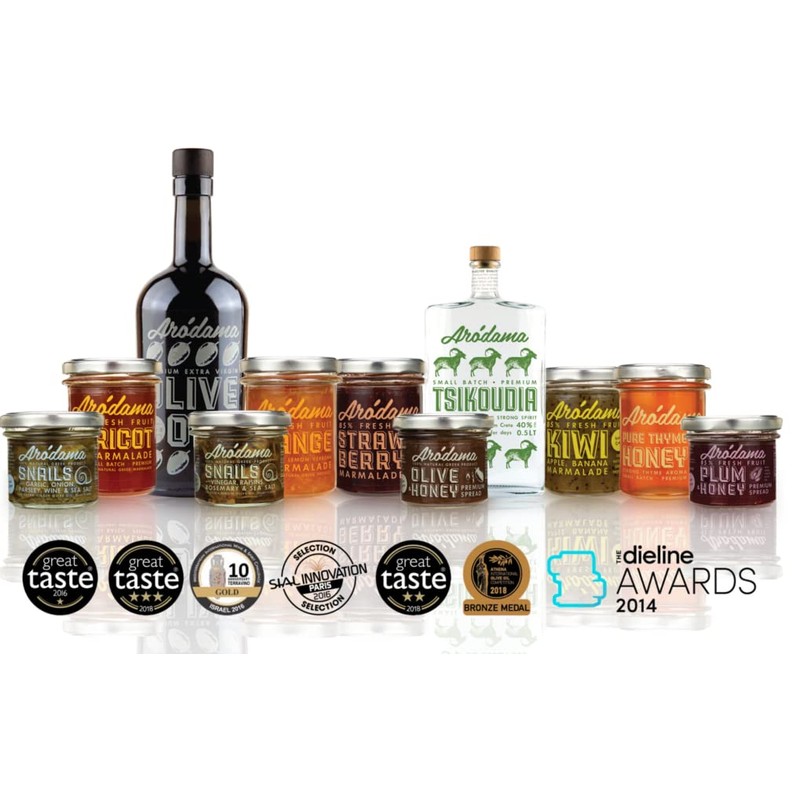 Arodama | Kalamata Olive 100% Natural Pitted | Net Wt