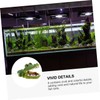 Zerodeko Alligator Bubbler Aquarium Decor Simulative Fish Tank Ornament Safe