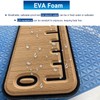 EVA Foam Fish Ruler with Adhesive Backing, EVA Fish Ruler