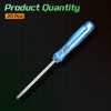 sourcing map 20pcs PH00 Mini Phillips Screwdriver #00 2.6" Length
