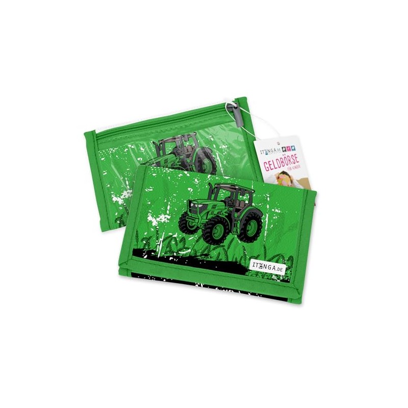 itenga Children's Wallet - Wallet and Neck Pouch - with
