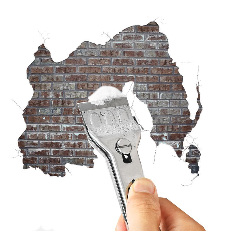 ieron Ceramic Hob Scraper, Stainless Steel Cleaning Glass Scrapers with