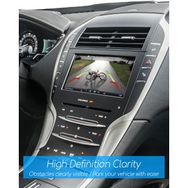 AUGREX Rear View Back Up Camera HD and 170°Wide Angle Fit for Lincoln MKS 2013 2014 2015 2016 Replace EA5T-19G490-AA EA5T19G490AA EA5Z-19G490-B DA5Z-19G490-A