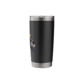American Bald Eagle Vintage Distressed Wildlife Bird Lovers Stainless Steel Insulated Tumbler