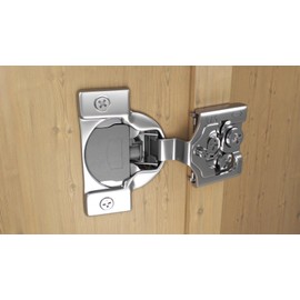 Berta 10-Pack, 5/8 inch Overlay Soft Closing Face Frame Cabinet Hinges, 105 Degree 6-Ways 3-Cam Adjustment Concealed Kitchen Cabinet Door Hinges with Screws (5/8 in. Overlay, 20 Pieces)