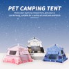 ITANDME Hamster Mini Camping Tent Hideout, Syrian Hamster Tent House