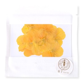 Pressed Flowers Edible Flowers, Dried, Edible Flowers, Viola, Yellow, Pack of 10