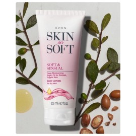 Avon Limited Edition Skin So Soft Soft & Sensual Body Lotion 6.7 Fl.oz