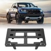 Front License Plate Bracket ABS Aging Resistant KB3Z17A385A Number Plate