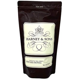 Harney & Sons Chai Supreme Tea Sachets in Bulk Bag, Chocoate 50 Count
