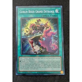 Goblin Biker Grand Entrance - MP25-EN056 - Prismatic Secret Rare - 2025 Mega Pack Collection - Single Card - NM/M