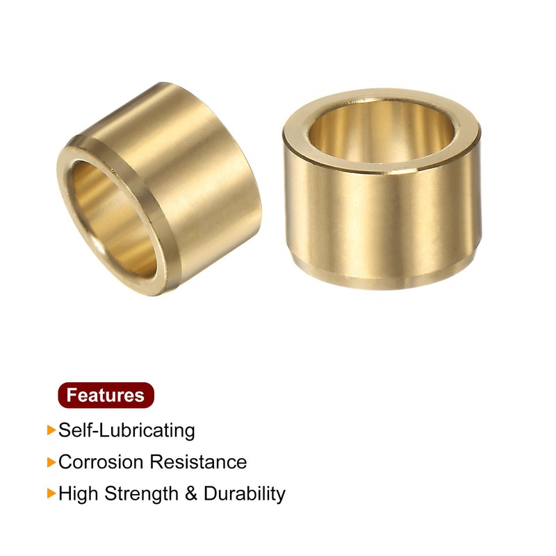 sourcing map Pack of 2 Sleeve Bearings 16 mm x