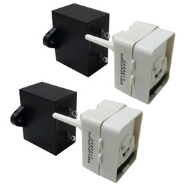 XSPANDER 2Pcs W10613606 Refrigerator Compressor Start Relay and Capacitor Replacement for Amana/Jenn-Air JBD2256HEB JBC2088HTW, Replace 67005561, 67005562, 8171210, 8208290, 8208368