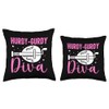 Funny Hurdy-Gurdy Instrument Design for a Hurdy-Gurdy Lover Throw Pillow