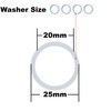 (2-Set) 9" x 20T Chainsaw Tooth Brush Blades - Weed