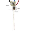 sourcing map Pull Chain Switch 3 Way 3-Wire Replacement ZE-110