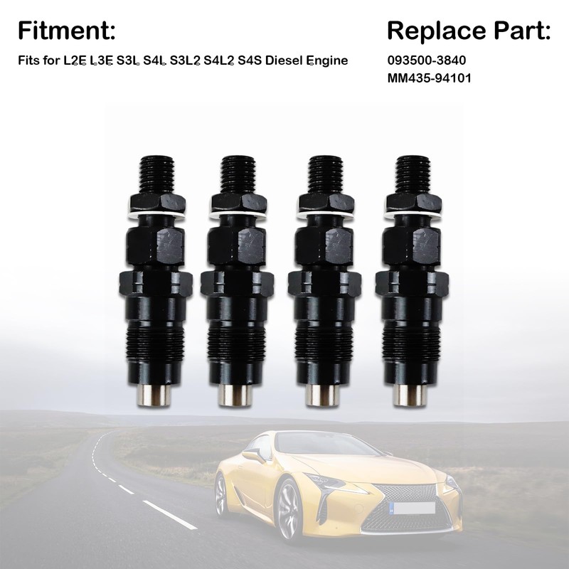 ZDKK 3X Fuel Injector Fit For L2E L3E S3L S4L