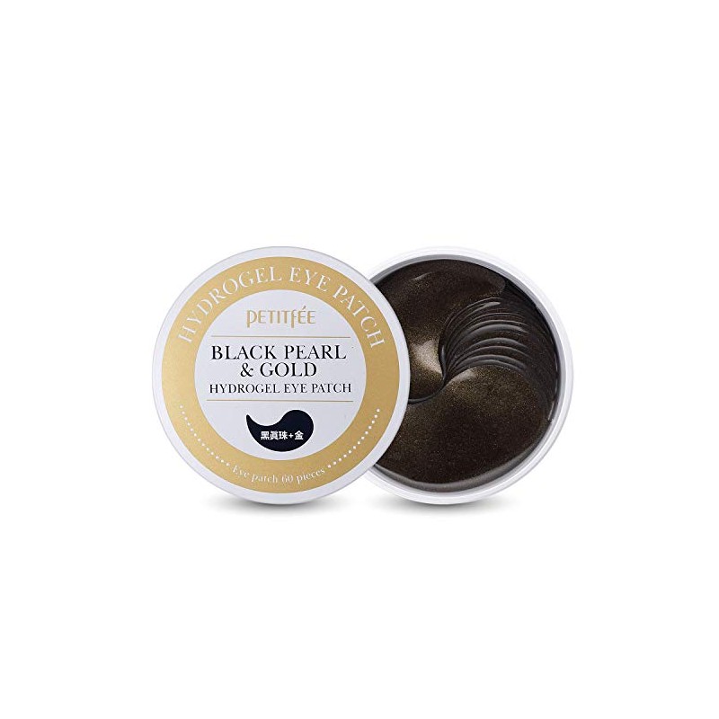 Petitfee Black Pearl & Gold Hydrogel Eye Patch 60 Ea