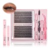 Kit De Pestañas Postizas Diy Extensiones 30d 40d 10~14mm