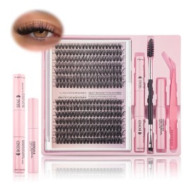 Kit De Pestañas Postizas Diy Extensiones 30d 40d 10~14mm