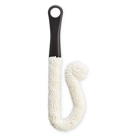 HIC Kitchen Bar Soft Foam Decanter Brush - Non-Scratch Foam Tips, Flexible for Narrow Openings, Ideal for Decanters, Pitchers, Glasses, Vases, Long-Lasting, Made from EVA