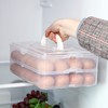 HANSGO Deviled Egg Containers with Lid, 2-Layer Portable Deviled Egg