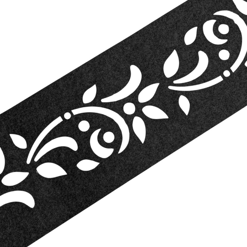 zaun|zu Design Non-Woven Decorative Floral #1: 2 x Privacy Screen