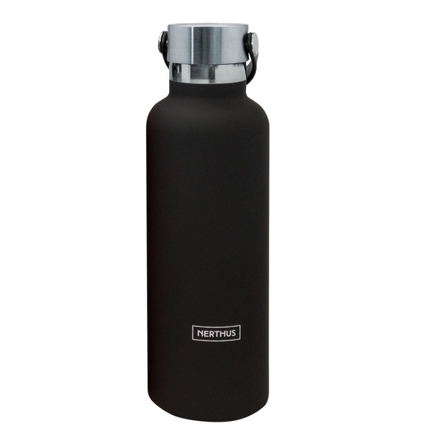 NERTHUS Thermos Flask Double Walled Handle for Cold and Hot