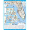 Swiftmaps Florida State Laminated Wall Map 36x48