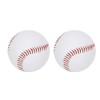 Drfeify Soft Baseball, PU Elastic Practice Soft Baseball Soft Filling