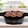 Nuwave Cast Iron Grill, 12.42”x10.21” Non-Stick Grilling Surface, Deep Grill