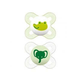Chupones MAM para Recién Nacidos - Paquete de 4 Piezas, el Mejor para tu Bebé de 0 Meses - Diseño Originales (Recien Nacido, Niño)