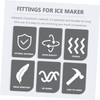 Operitacx 1Set Ice Maker Water Line Connector Kit Ice Maker