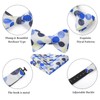 HISDERN Bow Ties for Men Polka Dot Selftie Bowtie and