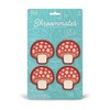 SHROOMATES, clips para bolsa de hongos, juego de 4