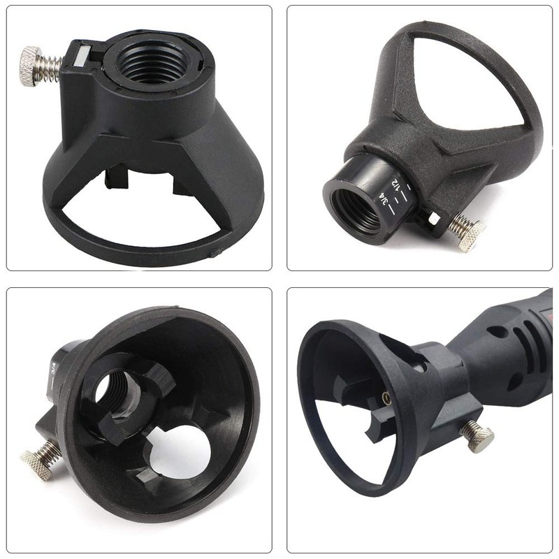 Saipor Multifunctional Cutting Set Carving Rotary Locator Milling Attachment with