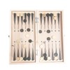 3 in 1 Wooden Chess Set Folding International Chess Entertainment