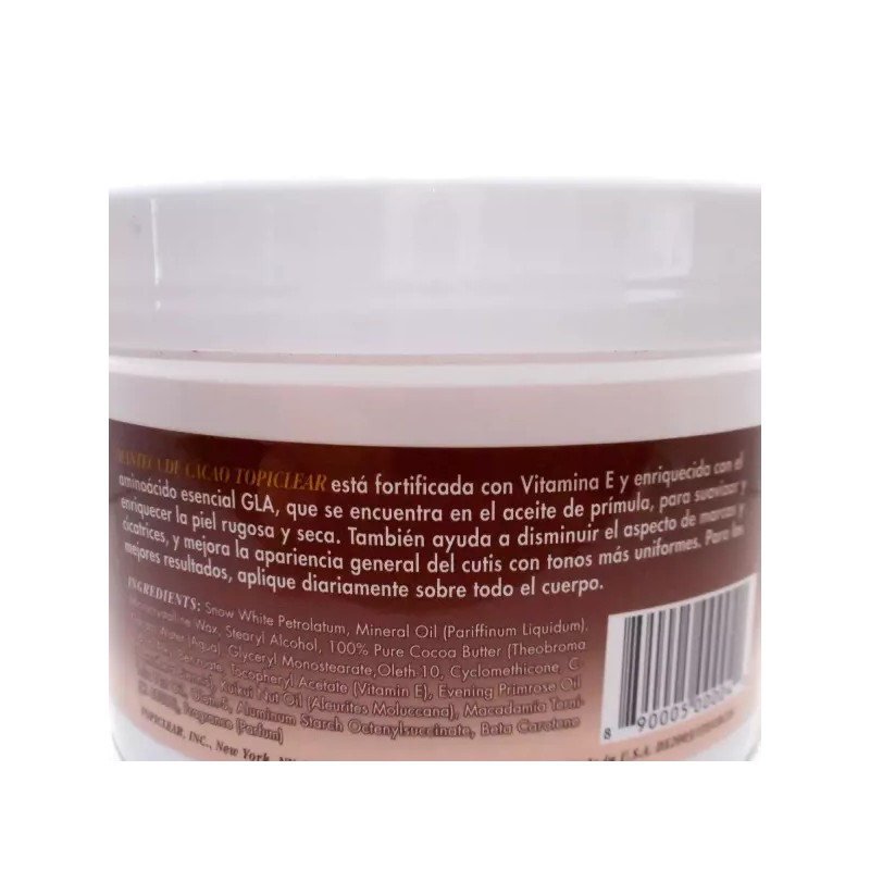 Tropiclear 토피클리어 코코아 버터 크림 18온스 병 Topical Clear Cocoa