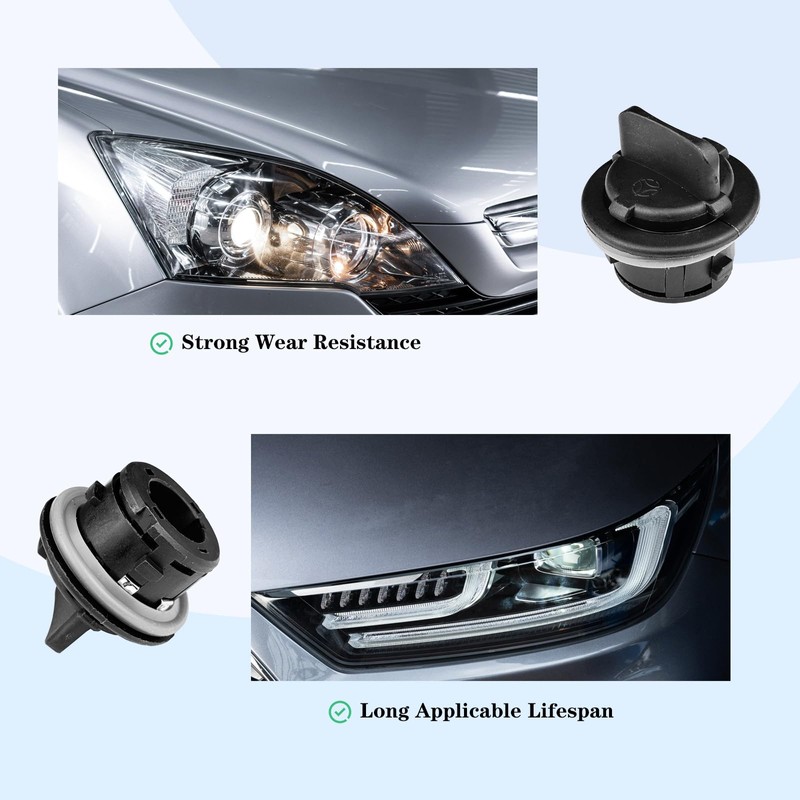 92166-3K000 Front-Turn-Signal-Lamp-Socket Holder Bulb Plug Socket Assembly Compatible with KIA