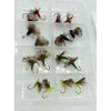 BestCity Fly Fishing Premium Comparadun Dry Flies 16 Pack Includes