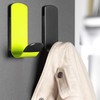 UNILUX magnetischer Garderobenhaken STEELY, lila