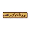 Custom Cigar Bar Sign - 4 x 18