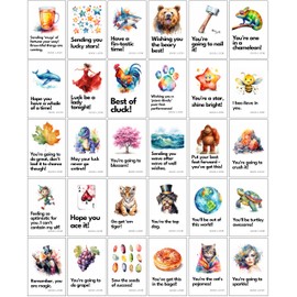 All My Good Luck Puns are Intended - 30 Different Super Funny Good Luck Cards with Puns on them