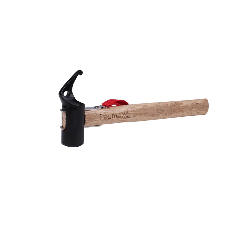 icamp Peg Hammer with Storage Bag, For Camping, Outdoors, Safe,