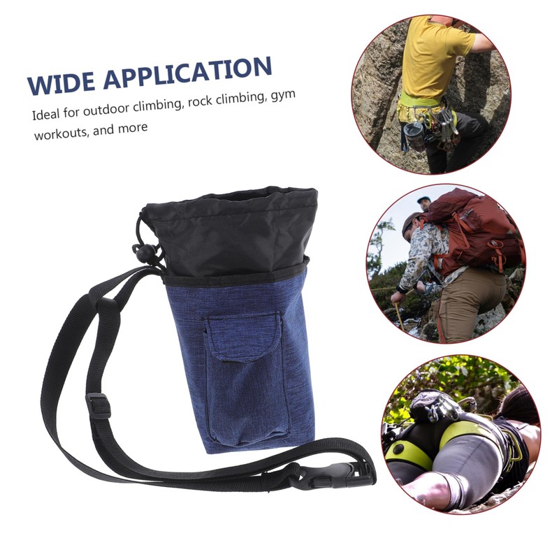 BESPORTBLE Rock Climbing Anti-Slip Powder Bag Climbing Chalk Bucket Chalk